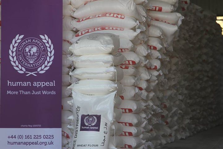 Providing 2000 tons of flour to Northern Syria