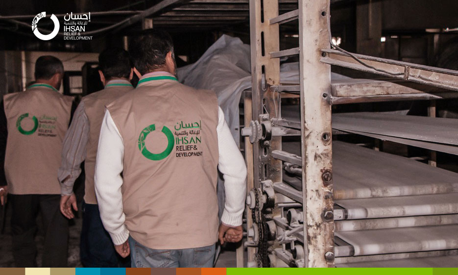 Rehabilitation project of central bakery serving 60,000 people in the southern countryside of Idlib