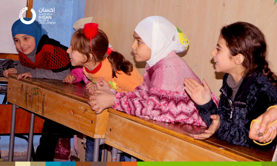 Despite war and siege, Child Friendly Space (CFS) concludes the 3rd session in eastern Ghouta