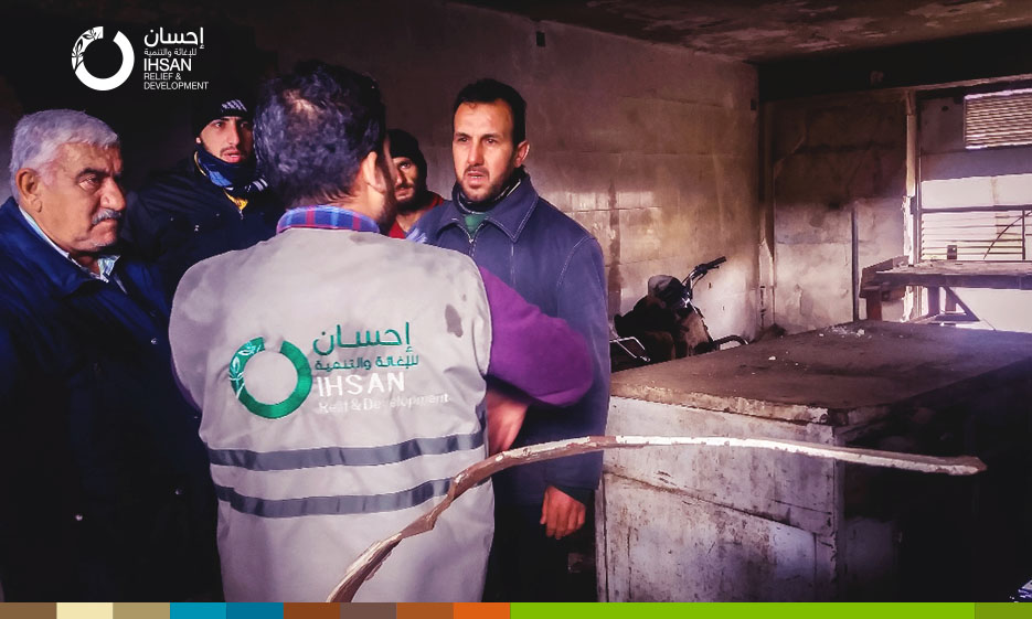 250 families in northern Homs countryside receive support within Cash for Work project