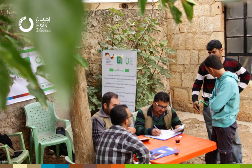 مشروع إحسان الجديد بالشراكة مع WHH لدعم ثماني مائة مزارع في ريف حلب الغريي
