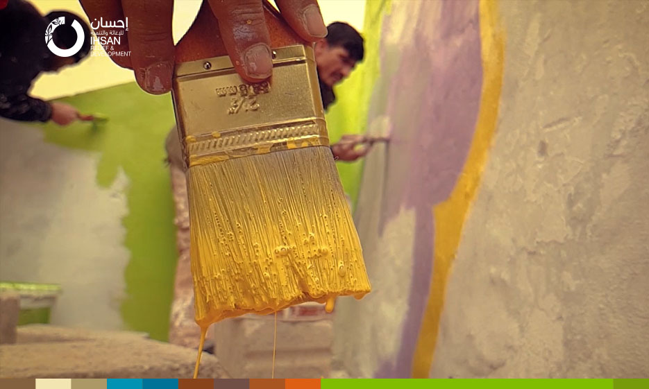 Mohammed’s passion for color turns into a source of income – Youth Support Center