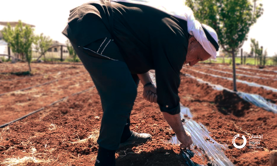 Gardening and training, these are the main aspects of the new IhsanRD project to support agriculture