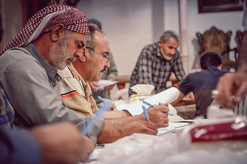 Training of beneficiaries in the Small-Grants Project funded by KSrelief