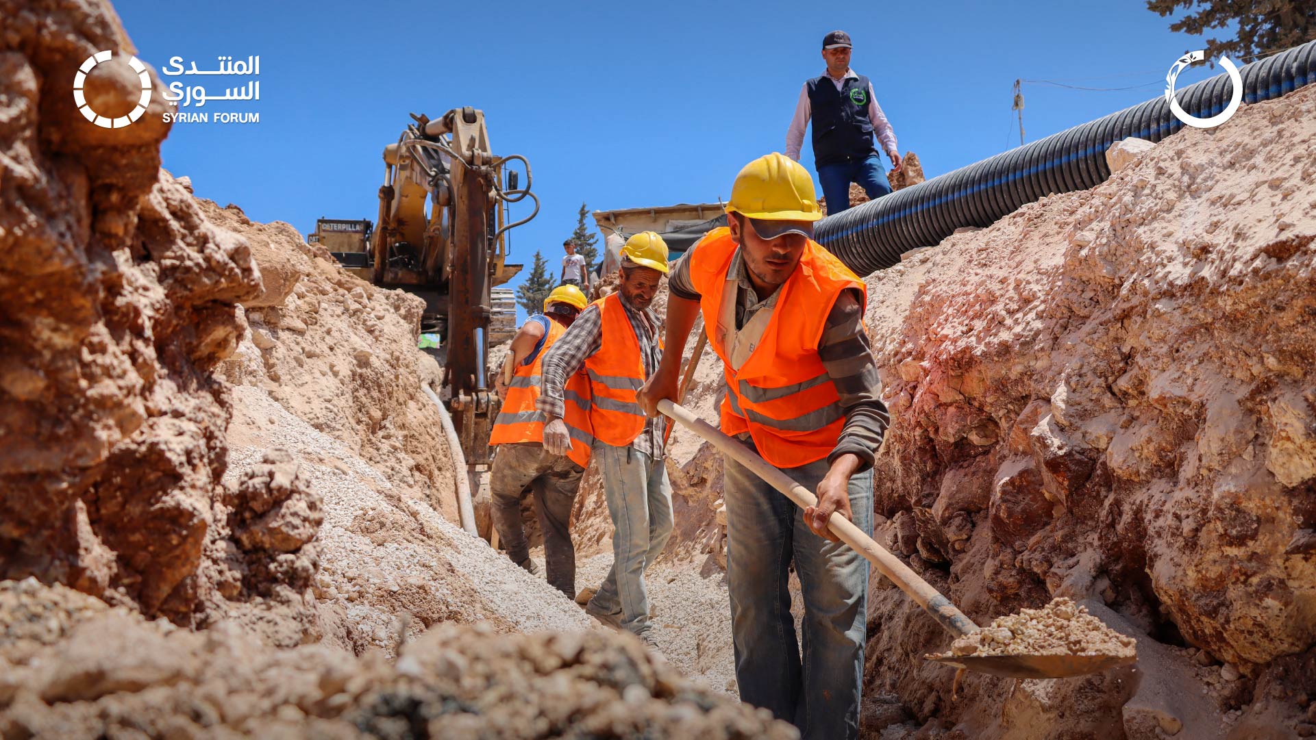 Installation of a Sanitary Sewer Network in Jabal Harim