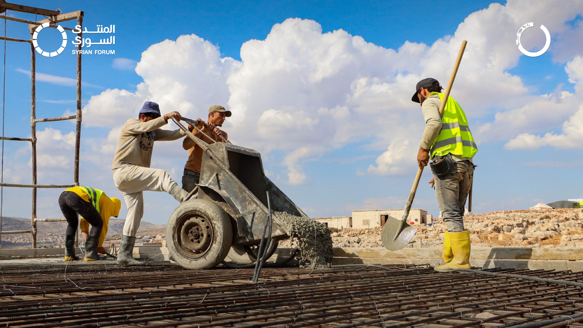 (English) Construction of the Hawari Water Station to serve camps in northern Idlib