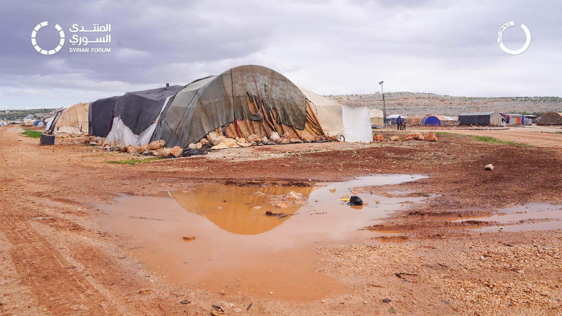 Harsh Winter Threatens Displaced People in Northwest Syria: Cold, Rain, and Mud