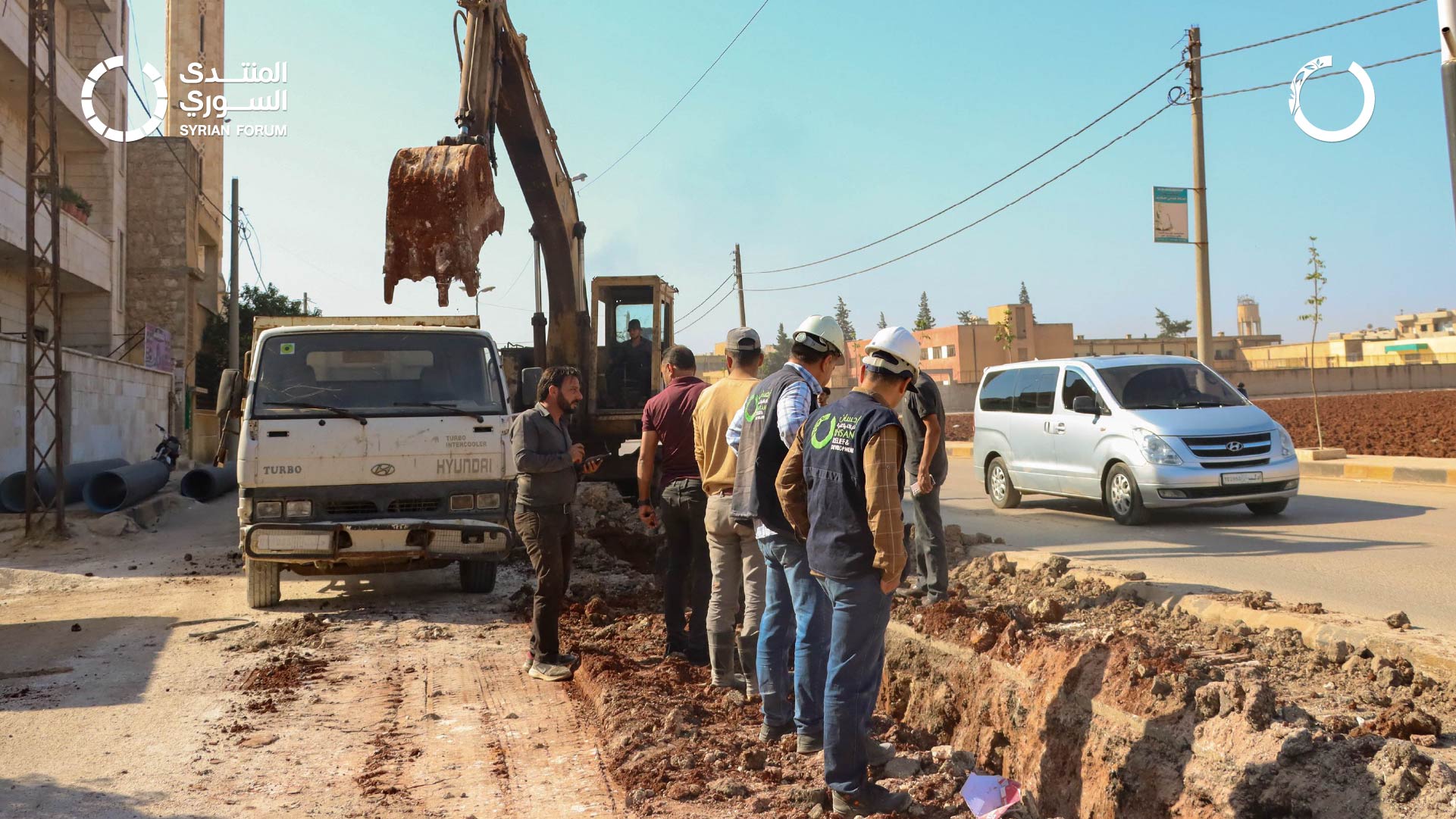 Sewage System Construction in Maarat Misrin, Northern Idlib