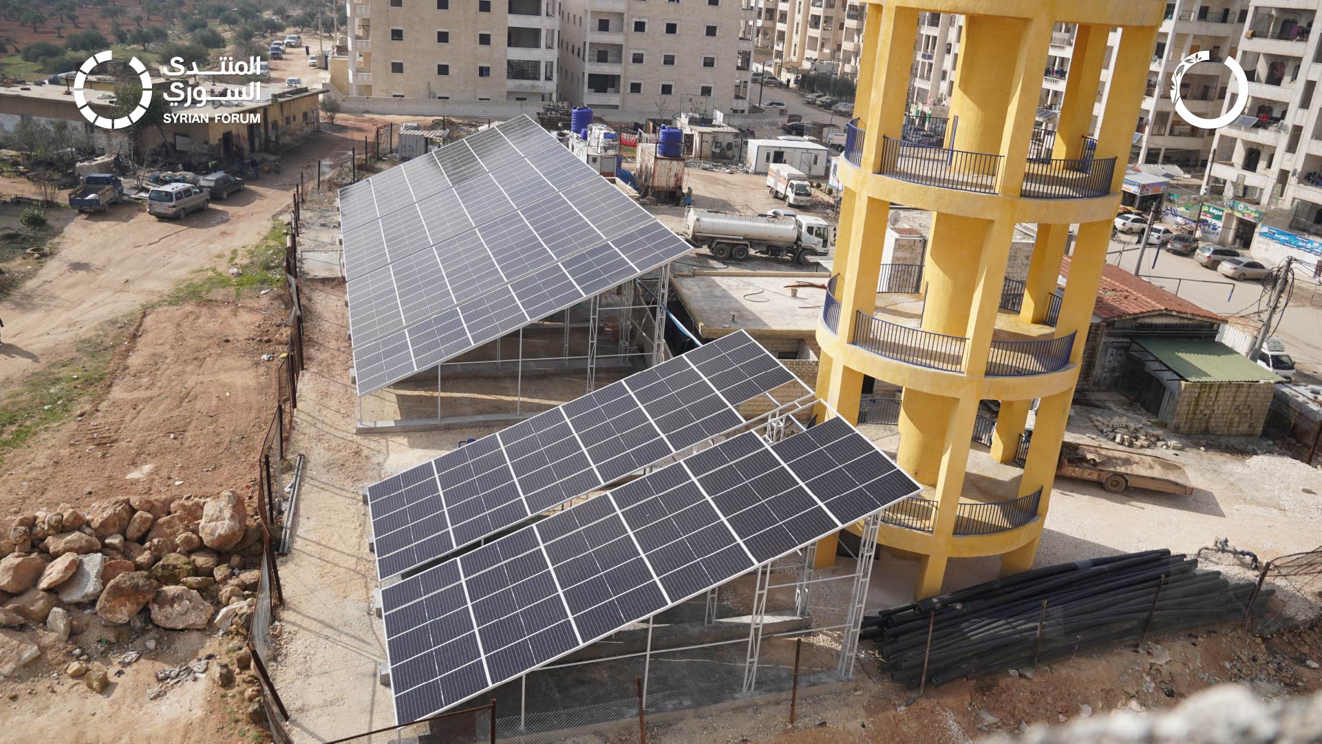 توفير المياه النظيفة لـ 17,000 مستفيد في غرب إدلب من خلال الطاقة الشمسية