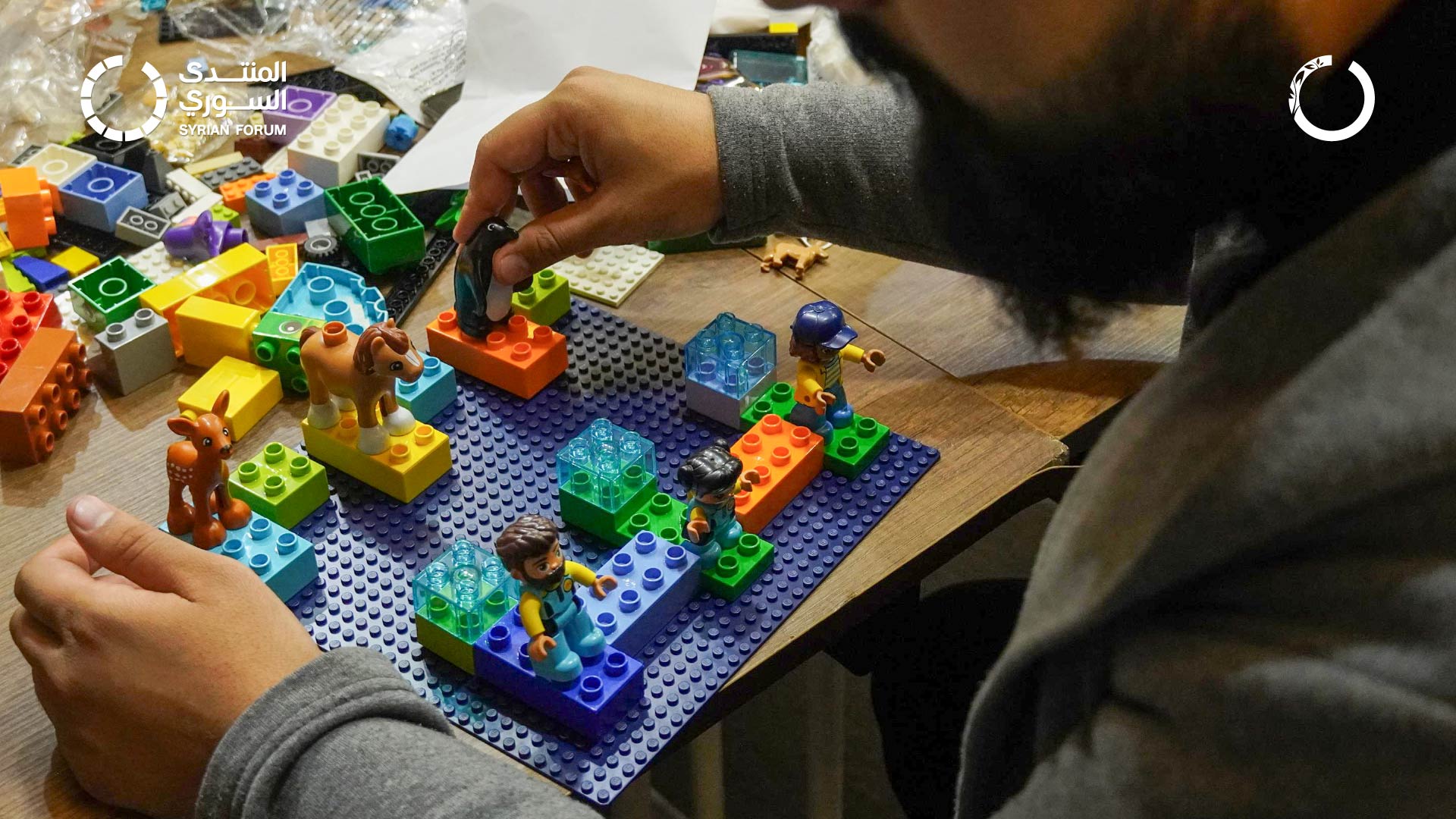 Training Child Protection Teams with LEGO in Idlib