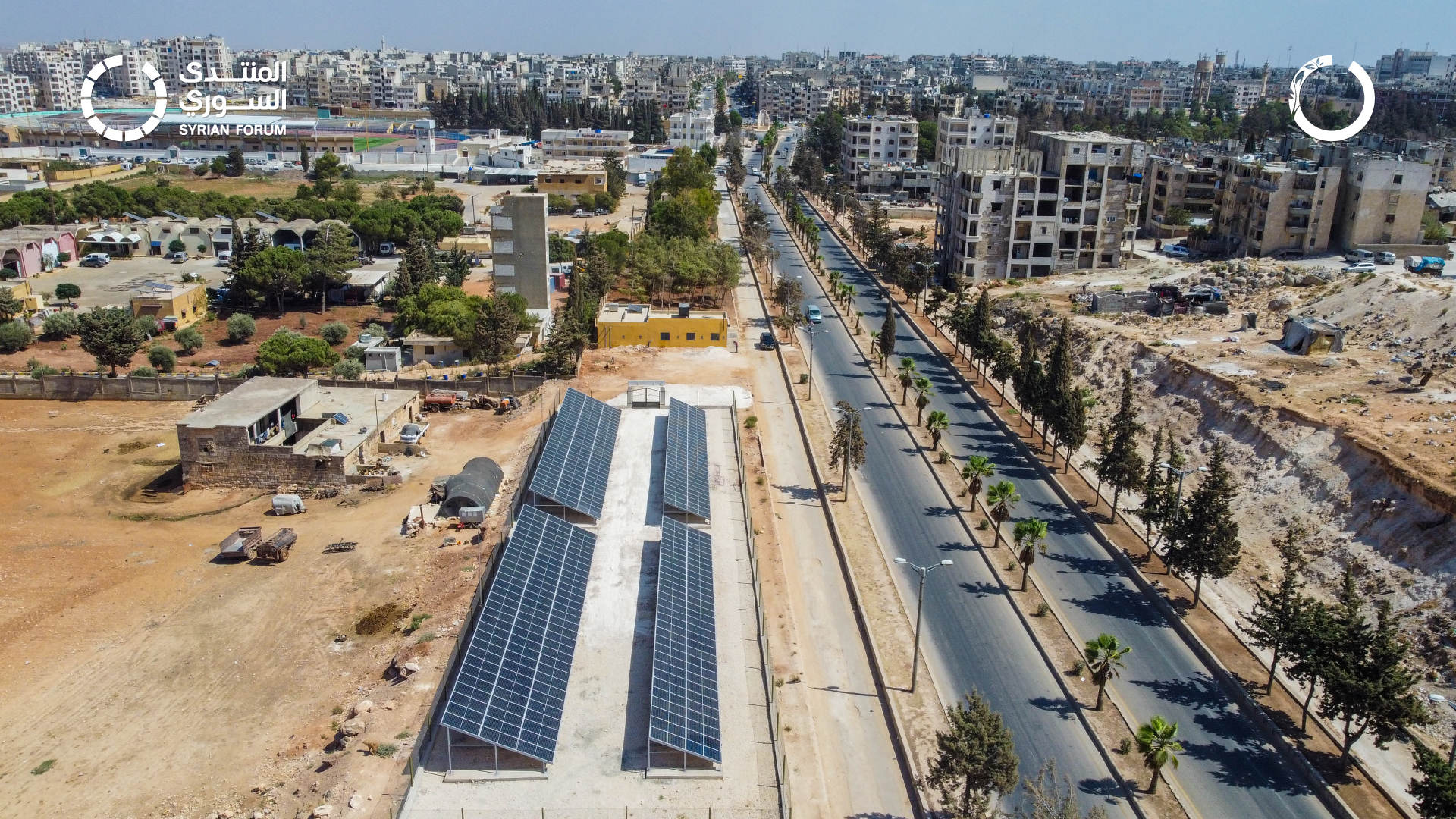 (English) Providing Clean Water and Solar Energy in Northwest Syria Camps