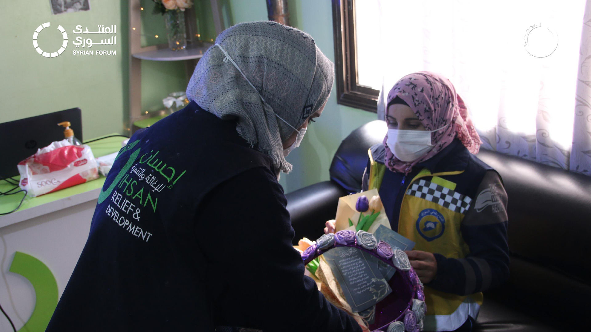 Honoring the Syrian Civil Defense Team in Harbanoush