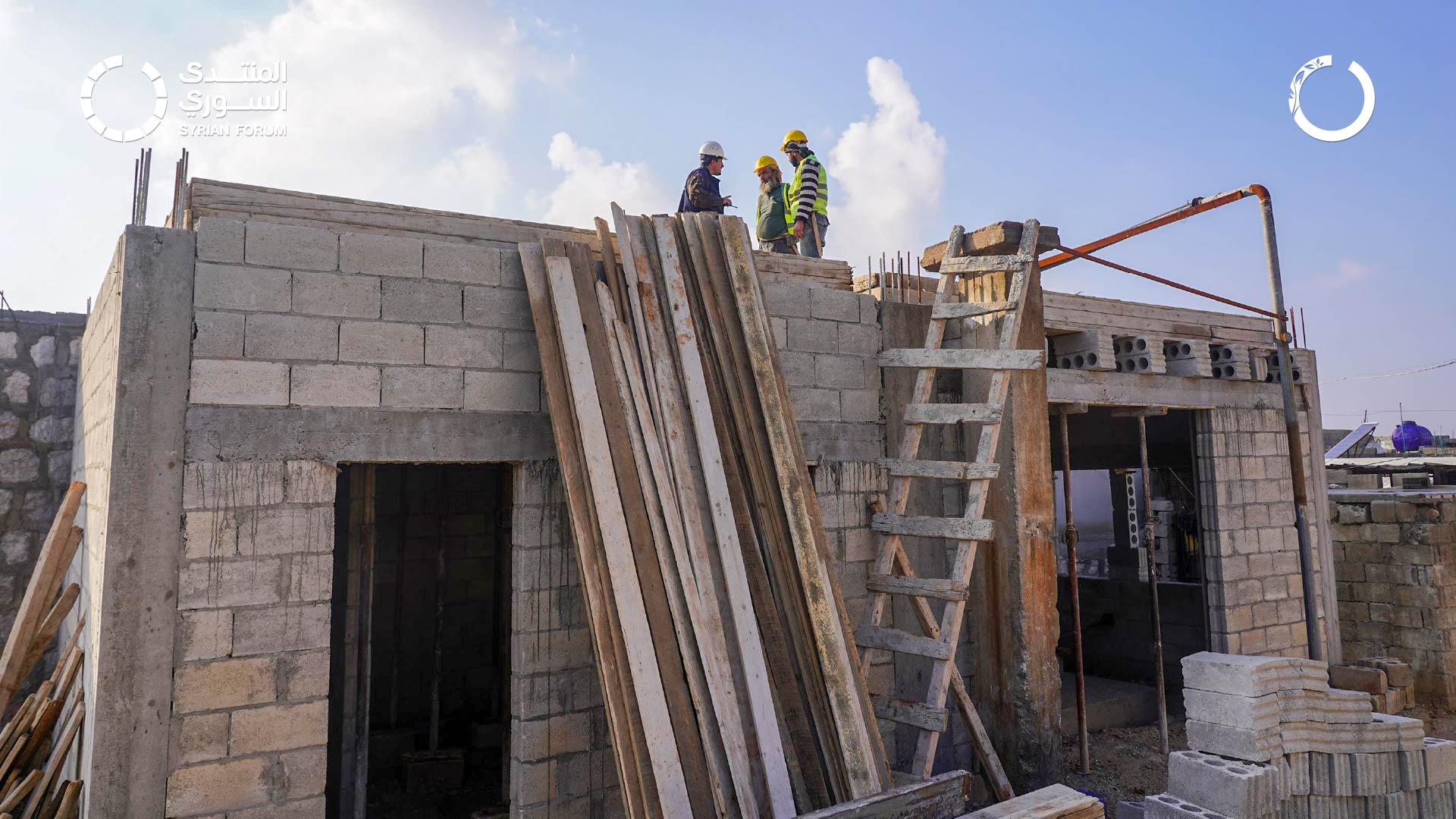 Installing solar energy at the Abnaa Mahin water station