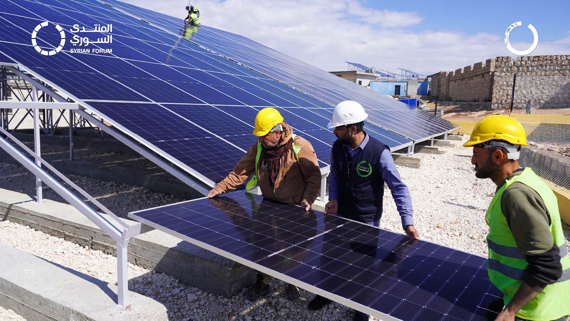 Solar Panels for Providing Clean Water to the Community in Maheen, Northern Idlib