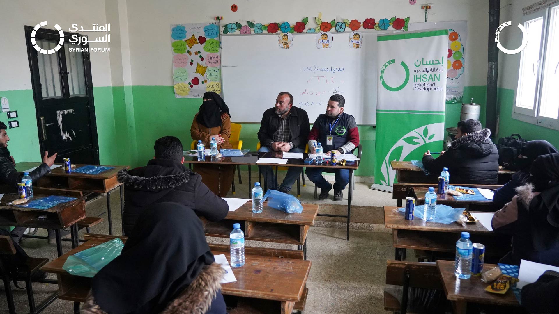 Monthly meetings for teachers at Souran Al-Iz School
