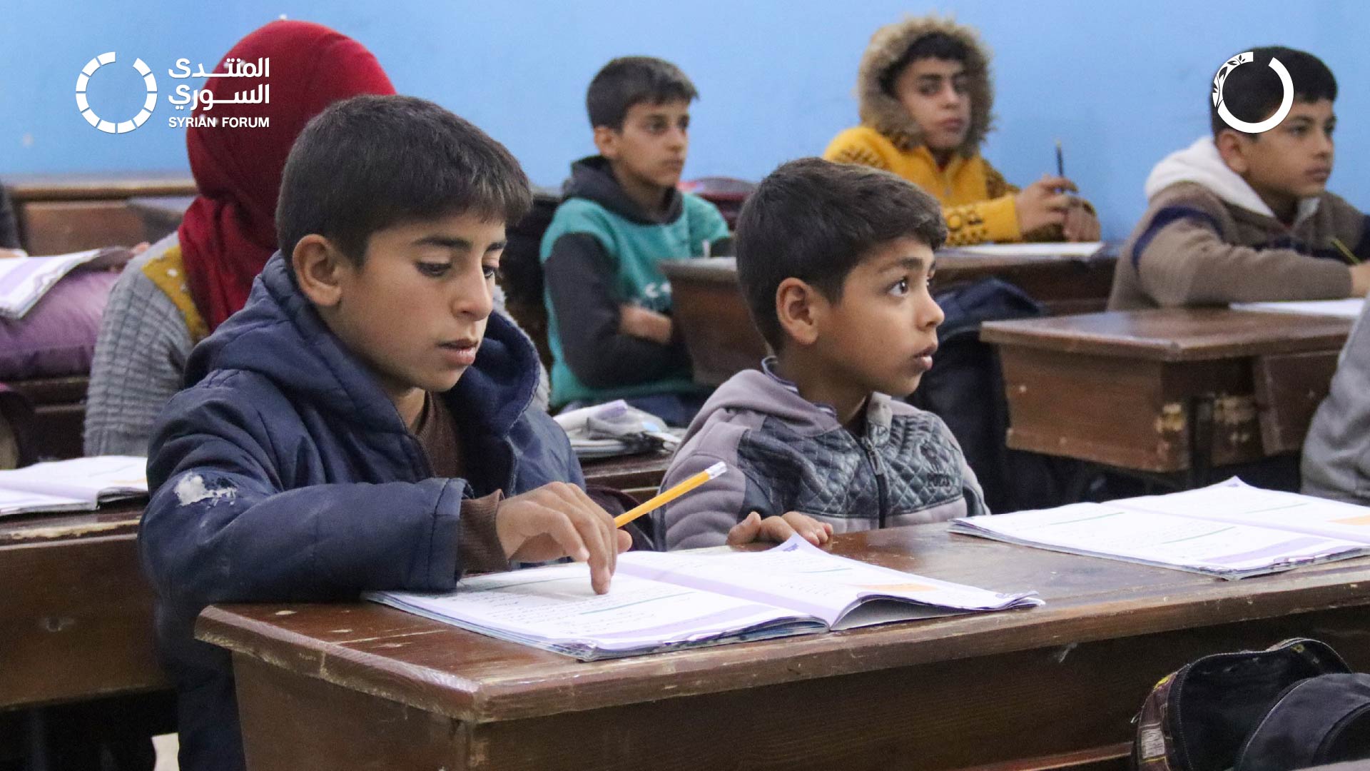 (English) Safe return of Tal Salour School students after renovation