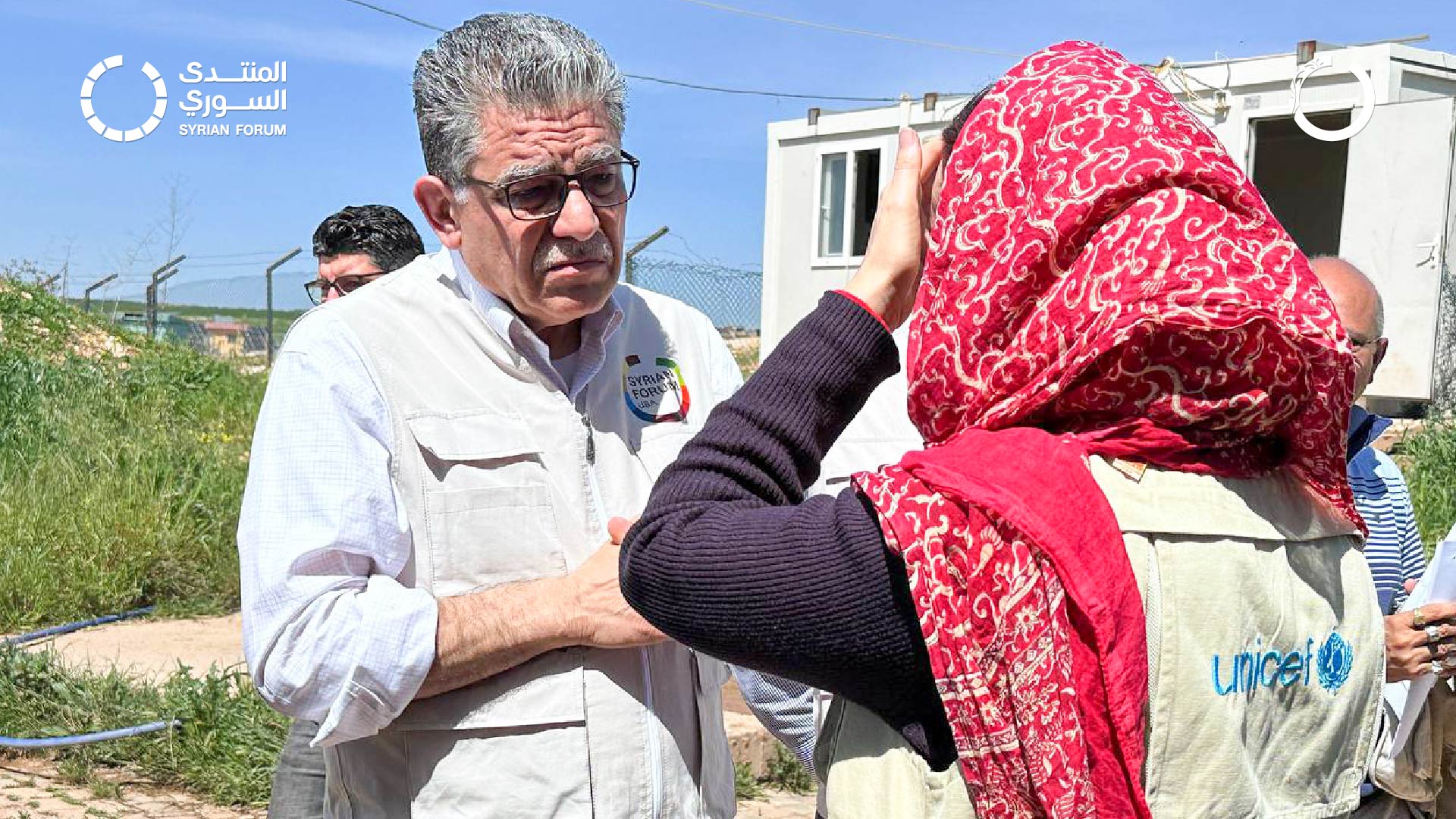 Visit by a delegation from the Syrian Forum’s Board and UNICEF to the Child-Friendly Space and Soussian Water Station in Al-Bab