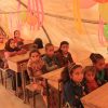 Continued education inside Sheikh Mustafa camp